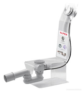 Изображение товара Сифон для ванны Alpen ALP55-RU60 полуавтомат хром