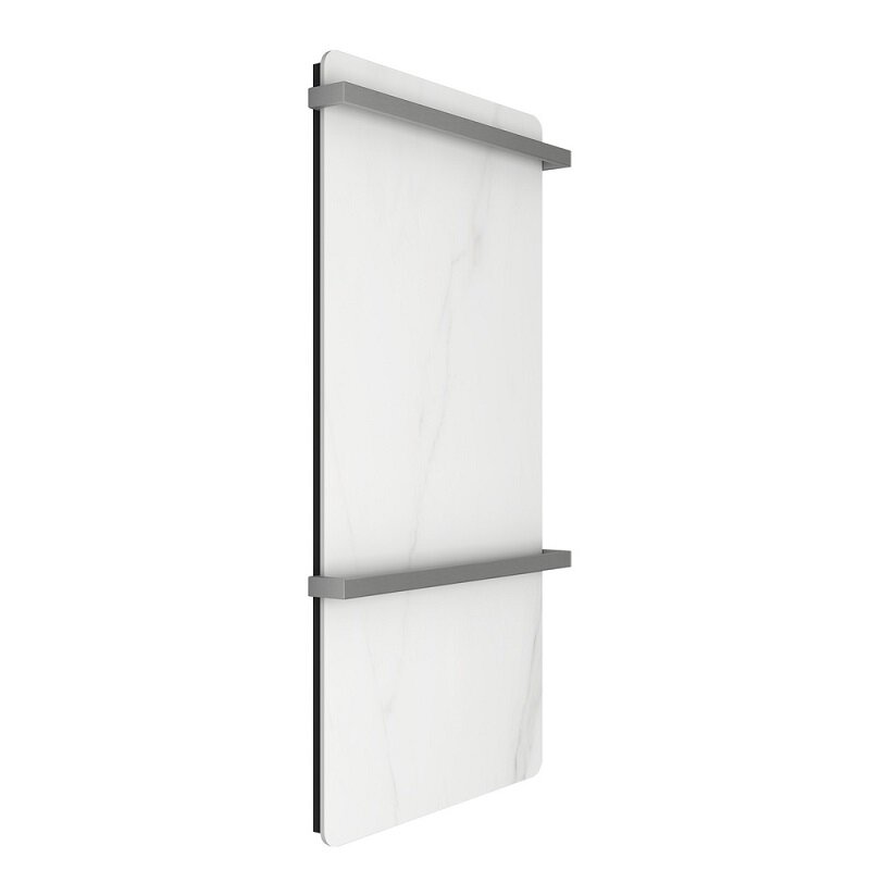 Изображение товара Электрический полотенцесушитель Black&White Moon N-389 SW белый мрамор 40х80 см