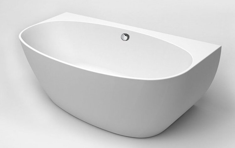 Изображение товара Акриловая ванна Vagnerplast Benin 170x80 см овальная, белая, Чехия