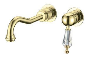 Изображение товара Смеситель Boheme Imperiale 327 Ripresa для раковины встраиваемый, золото