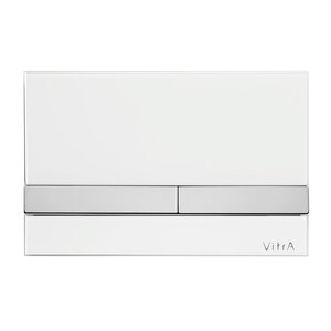 Изображение товара Клавиша смыва VitrA Select 740-1100, стекло, белый глянец