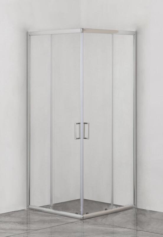 Изображение товара Душевое ограждение Aquanet SE-900S 90x90 см раздвижная дверь хром стекло 4 мм Россия