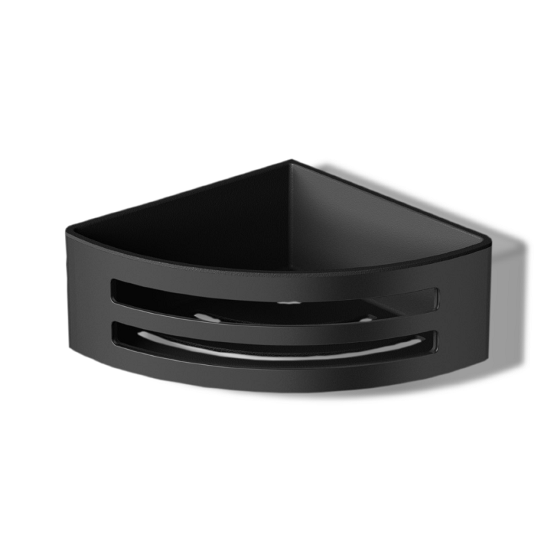 Изображение товара Полка угловая Langberger Black Edition 75660-BPC, черный матовый Изображение товара Полка угловая Langberger Black Edition 75660-BPC, черный матовый