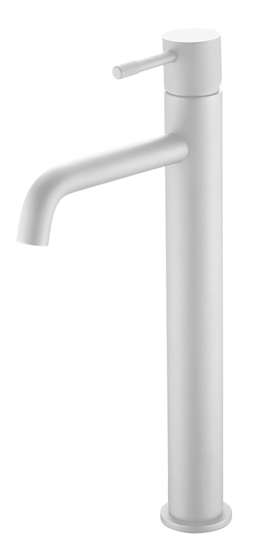 Изображение товара Смеситель Boheme Uno для раковины высокий белый матовый 462-MW