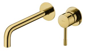 Изображение товара Смеситель Boheme Uno для раковины, встраиваемый, золото, 465-G