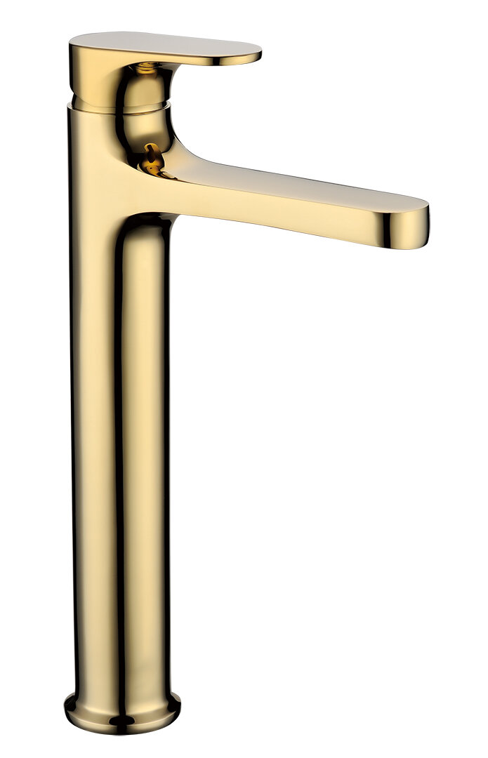Изображение товара Смеситель Boheme Spectre 452-G высокий золото для раковины