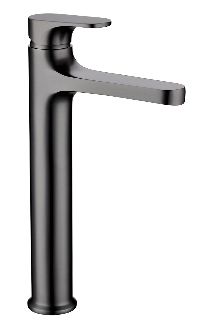 Изображение товара Высокий смеситель для раковины Boheme Spectre 452-GM вороненая сталь 16.25 см
