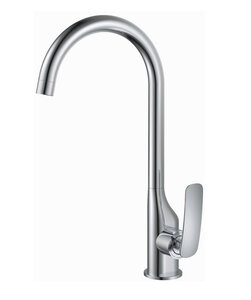 Изображение товара Смеситель для кухонной мойки Haiba, хром, HB70616