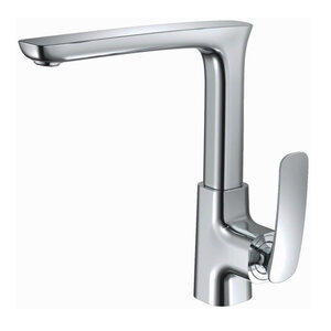 Изображение товара Смеситель для кухонной мойки Haiba, хром, HB71616