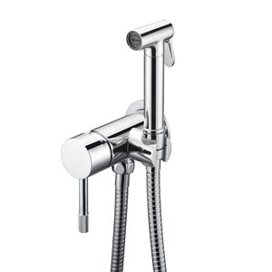 Изображение товара Гигиенический душ Boheme Uno 467-CR со смесителем хром встроенный монтаж