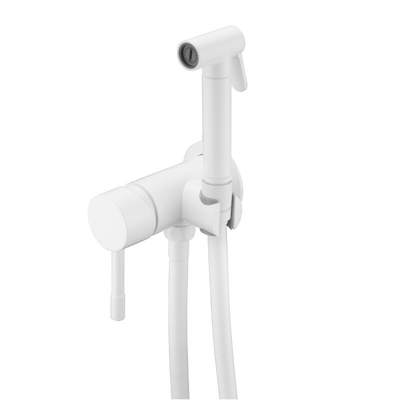 Изображение товара Гигиенический душ Boheme Uno 467-MW со смесителем белый матовый