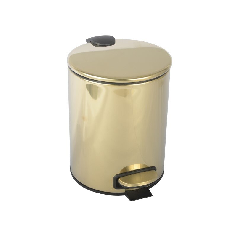 Изображение товара Ведро для мусора Boheme Uno 10426-G, золото Изображение товара Ведро для мусора Boheme Uno 10426-G, золото