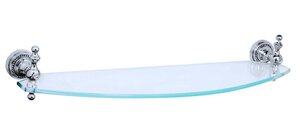 Изображение товара Полка Boheme Brillante 10436 стеклянная, хром