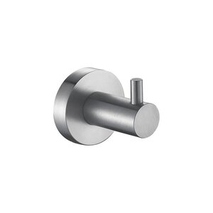 Изображение товара Крючок одинарный Haiba из нержавеющей стали HB8305-1, настенный, серый