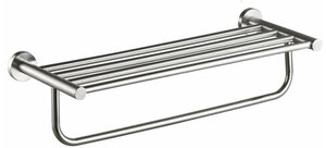 Изображение товара Полка для полотенец Haiba нержавеющая сталь HB8324 62.4x16 см настенная