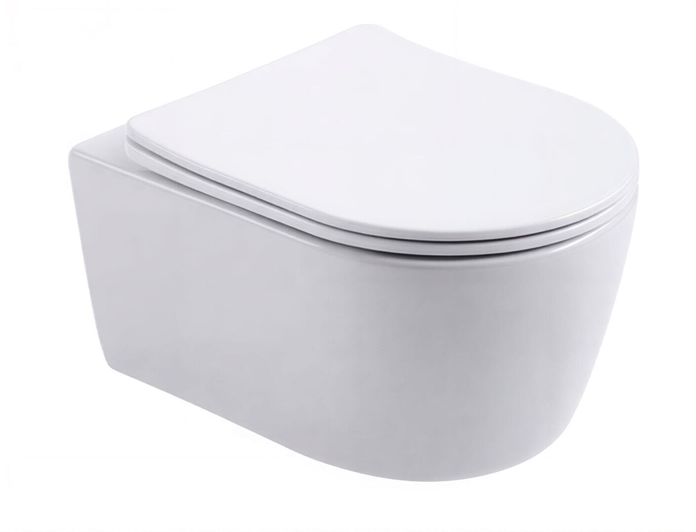Изображение товара Подвесной безободковый унитаз Aquanet Smart 276395 W, крышка микролифт, Slimseat, цвет белый Изображение товара Подвесной безободковый унитаз Aquanet Smart 276395 W, крышка микролифт, Slimseat, цвет белый