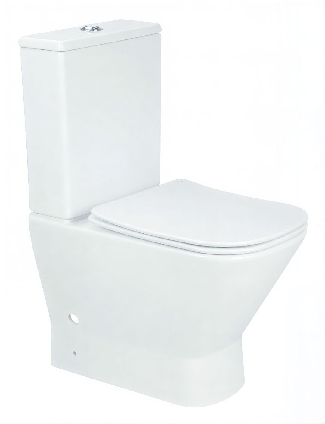 Изображение товара Напольный безободковый унитаз Aquanet Fine 273786 с функцией Soft Close Изображение товара Напольный безободковый унитаз Aquanet Fine 273786 с функцией Soft Close