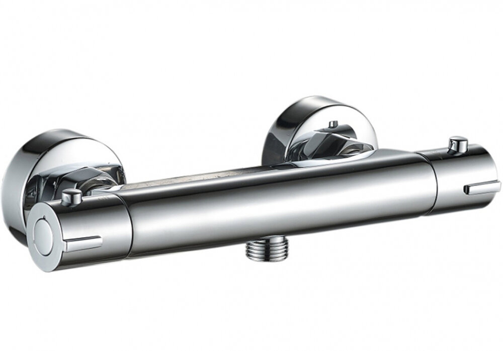 Изображение товара Смеситель для душа Haiba HB20809 с термостатом хромированный монтаж вертикальный
