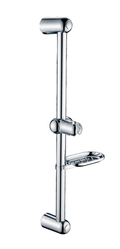 Изображение товара Душевая штанга Haiba HB8003 хром, 56.4 см с мыльницей, монтаж на стену