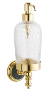 Изображение товара Дозатор жидкого мыла Boheme Palazzo 10167, золото, черный