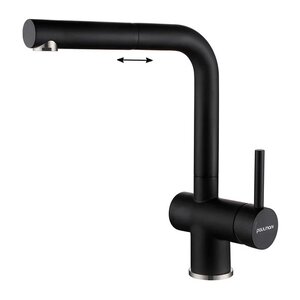 Изображение товара Смеситель Paulmark Dosse Do214418-AN для кухонной мойки, антрацит
