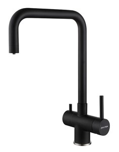 Изображение товара Смеситель Paulmark Wetter We213030-AN для кухонной мойки, с подключением к фильтру, антрацит