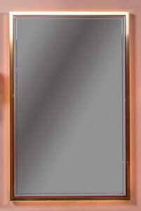 Изображение товара Зеркало Armadi Art Monaco 70 см с подсветкой, бордовый, золото, 566-RG