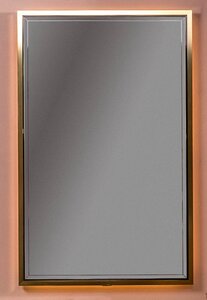 Изображение товара Зеркало Armadi Art Monaco 70 см с подсветкой, черный, золото, 566-BG