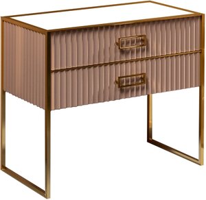 Изображение товара Тумба под раковину Armadi Art Monaco 100 см, напольная, капучино, золото, 867-100-CPG