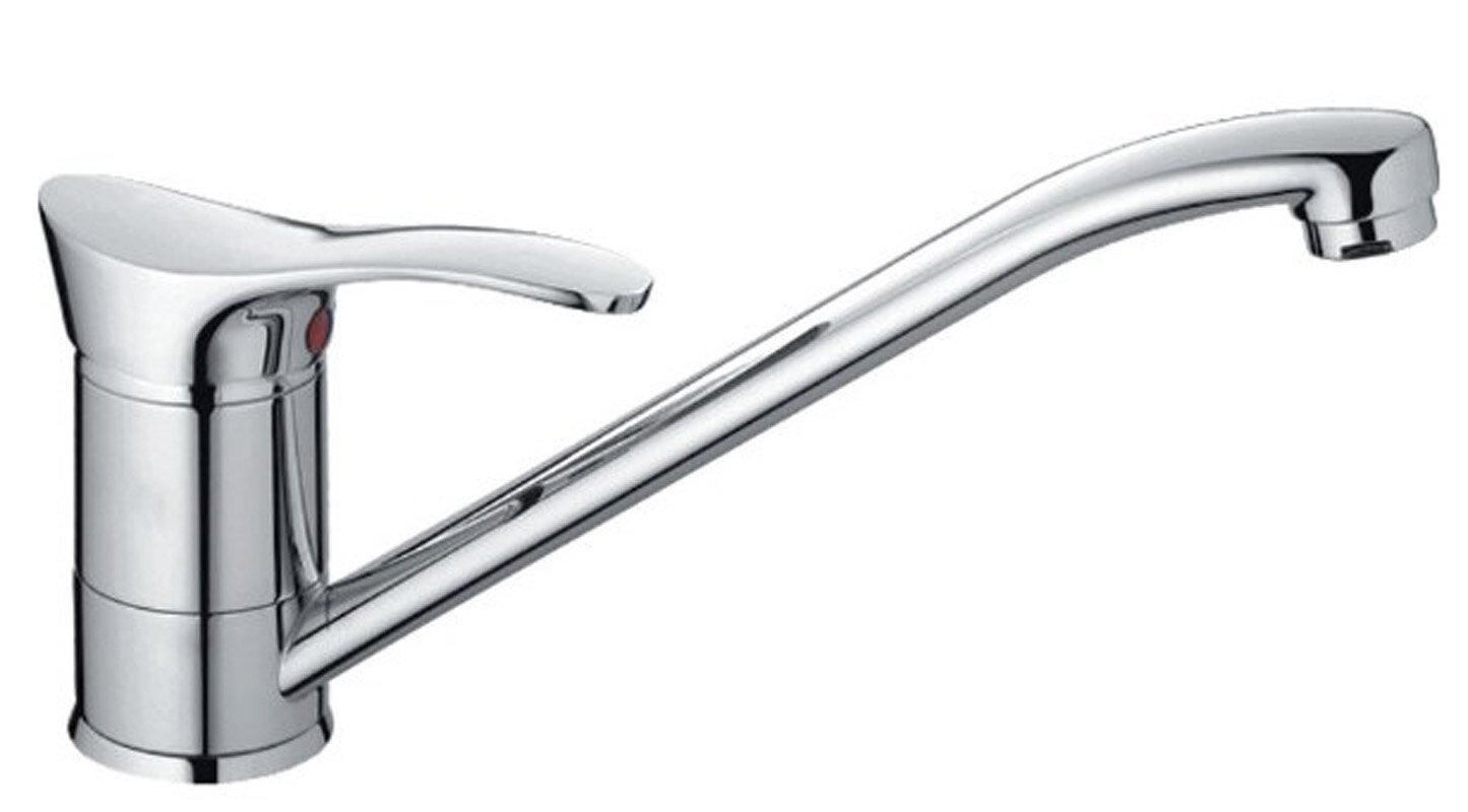 Изображение товара Смеситель Cron CN4201-2 для кухонной мойки, хромированный