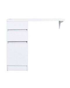 Изображение товара Тумба с раковиной под стиральную машину Orange Optima, левая, белый, ST-40TUW+RAL