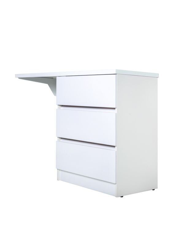 Изображение товара Тумба с раковиной под стиральную машину Orange Optima, белая, напольная, 130 см