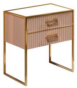 Изображение товара Тумба под раковину Armadi Art Monaco 80 см напольная капучино золото