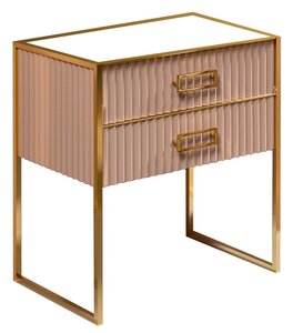 Изображение товара Тумба под раковину Armadi Art Monaco 80 см, напольная, капучино, золото, 866-080-CPG