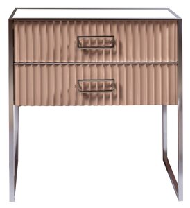 Изображение товара Тумба под раковину Armadi Art Monaco 80 см напольная капучино хром