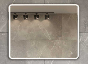 Изображение товара Зеркало Vincea 80х60см LED с сенсорным включением и антизапотеванием