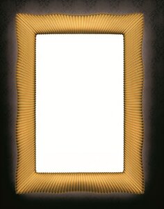 Изображение товара Зеркало Armadi Art Soho 521 80 см с подсветкой, золото
