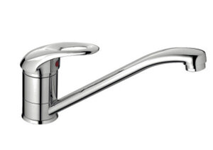 Изображение товара Смеситель для кухонной мойки Cron CN4203 хром однорычажный с поворотным изливом