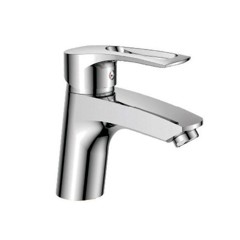 Изображение товара Смеситель Cron CN1066 для раковины хромированный с однорычажным управлением