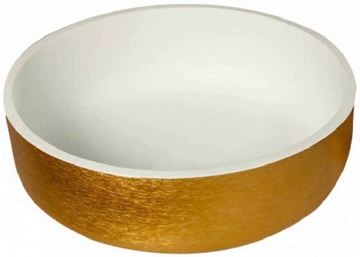 Изображение товара Раковина Boheme NeoArt 819-G LV204 41.5 см накладная, золото