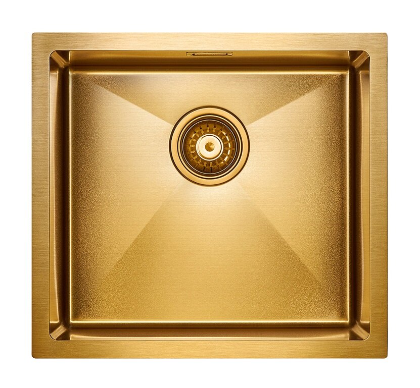 Изображение товара Кухонная мойка Paulmark Wesser PM804844-BG 48 см брашированное золото