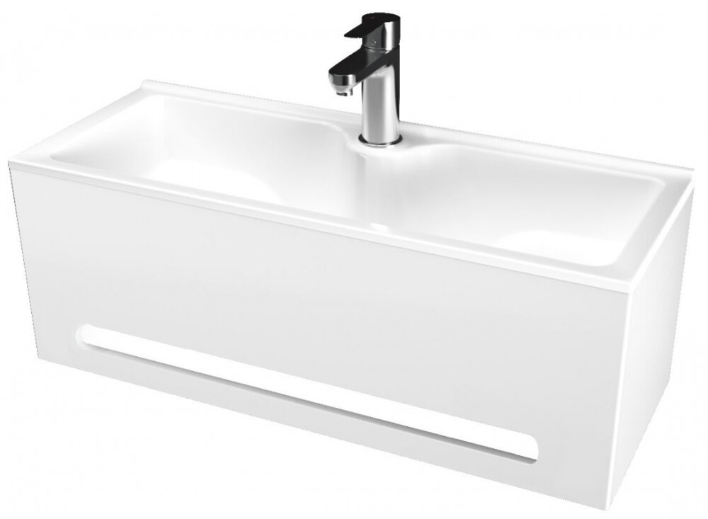 Изображение товара Раковина 1Marka Tiny S 60 с панелью из МДФ