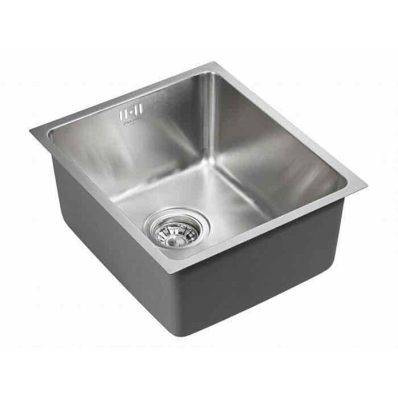 Изображение товара Кухонная мойка Paulmark Vista 38 из нержавеющей стали с брашированной поверхностью