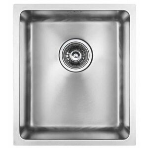 Изображение товара Мойка кухонная Paulmark Vista 38, PM904438-BS, брашированная нержавеющая сталь