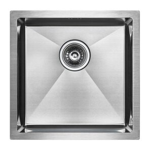 Изображение товара Мойка кухонная Paulmark Gerberg PM254444-BS, 44 см, брашированная нержавеющая сталь