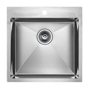 Изображение товара Мойка кухонная Paulmark Kroner 51 см нержавеющая сталь брашированная