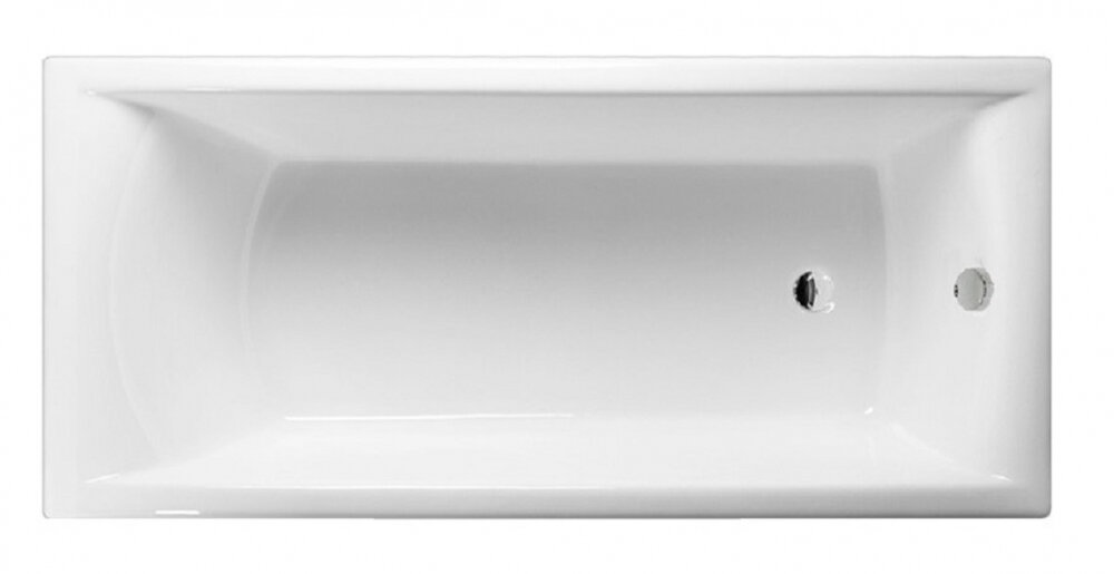 Изображение товара Чугунная ванна Byon Milan 180x75 см стойкая к коррозии белая