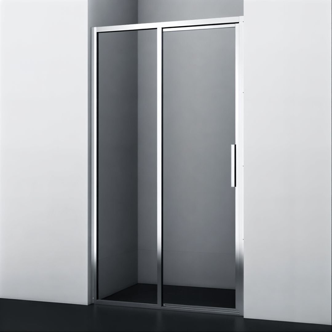 Изображение товара Душевая дверь WasserKRAFT Lopau 32S, 120 х 200 см, профиль хром, стекло прозрачное, 32S05L/R Изображение товара Душевая дверь WasserKRAFT Lopau 32S, 120 х 200 см, профиль хром, стекло прозрачное, 32S05L/R