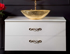 Изображение товара Подвесная тумба под раковину NeoArt 100 см белая МДФ Италия