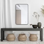 Зеркало Silver Mirrors Incanto 60 х 100 см, с LED-подсветкой, сенсором, подогревом и часами, LED-00002538 - фото 1